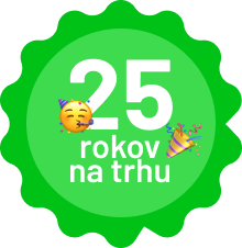 25 rokov na trhu