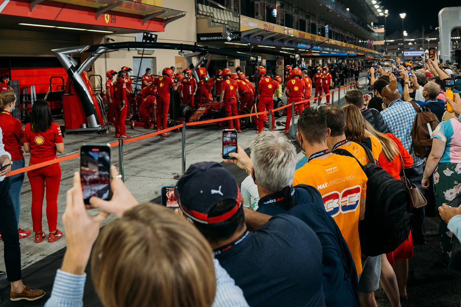 Pit Lane Walk